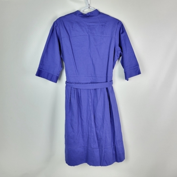 Ashley Stewart 100% Cotton Dress With Full Skirt Sz 12 NWOT - Picture 9 of 15